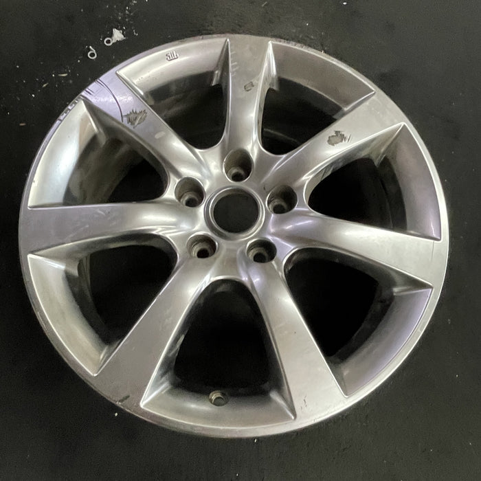 17" INFINITI G35 05-06 17x7 , 7 spoke Original OEM Wheel Rim - Side Profile