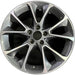 19" BMW X5 14-18 19x9 , 5 spoke, V spoke, narrow spoke Original OEM Wheel Rim - Front View