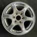 17" SIERRA 1500 PICKUP 01 17x7.5 , fully polished Original OEM Wheel Rim - Angle View
