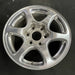 17" SIERRA 1500 PICKUP 01 17x7.5 , fully polished Original OEM Wheel Rim - Side Profile