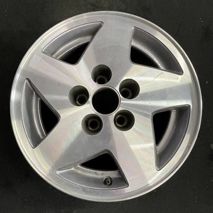 15" GRAND CHEROKEE 93-95 15x7, aluminum, 5 spoke Original OEM Wheel Rim - Angle View
