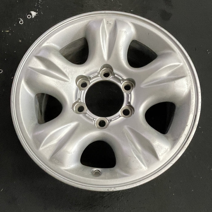 16" 4 RUNNER 01-02 16x7, alloy, 10 spoke Original OEM Wheel Rim - Side Profile