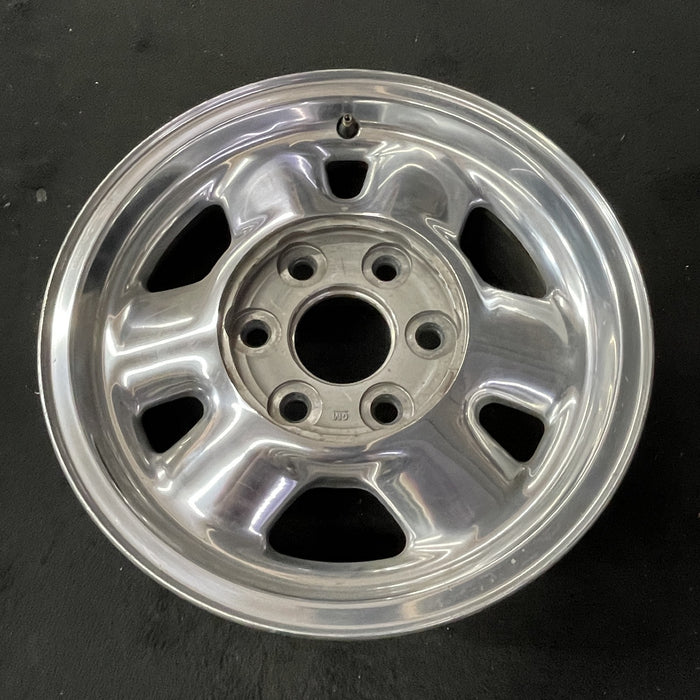 16" SIERRA 1500 PICKUP 00-02 16x7, , rounded spokes, polished Original OEM Wheel Rim