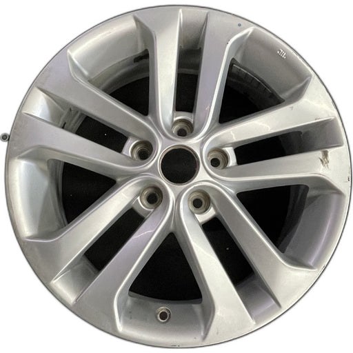 17" JUKE 11-16 17x7 , , double spoke Original OEM Wheel Rim - Front View