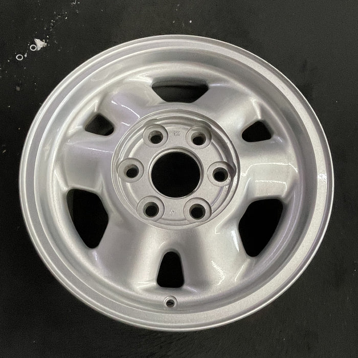 16" SAVANA 1500 VAN 03-04 16x7, Original OEM Wheel Rim - Side Profile