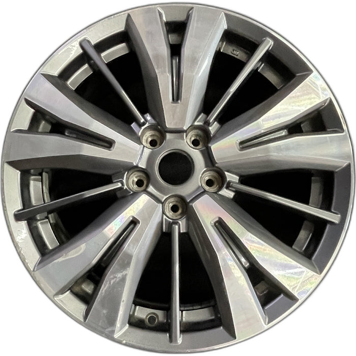18" PATHFINDER 17-20 18x7.5 , 15 spoke Original OEM Wheel Rim - Front View