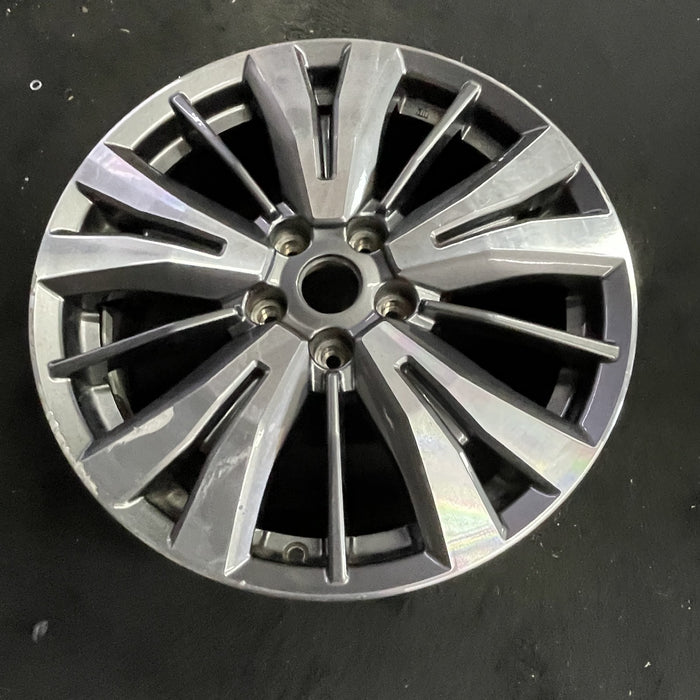 18" PATHFINDER 17-20 18x7.5 , 15 spoke Original OEM Wheel Rim - Side Profile