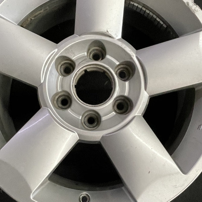 18" ARMADA 04 18x8 alloy 6 spoke silver Original OEM Wheel Rim