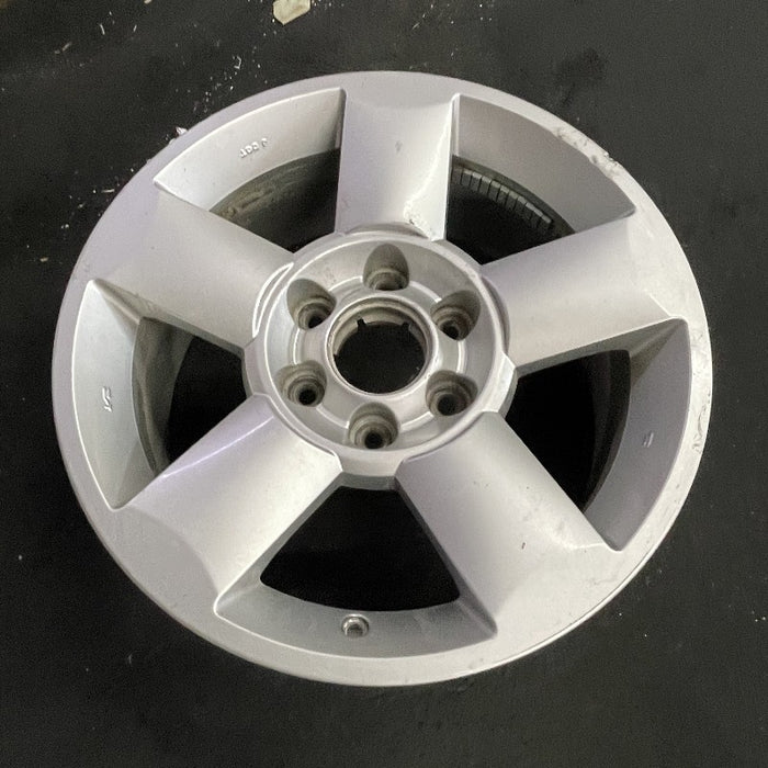 18" ARMADA 04 18x8 alloy 6 spoke silver Original OEM Wheel Rim