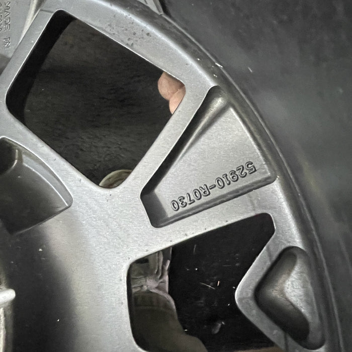 20" SORENTO 24 gasoline, 20x8.5 , 8 spoke Original OEM Wheel Rim - Back View