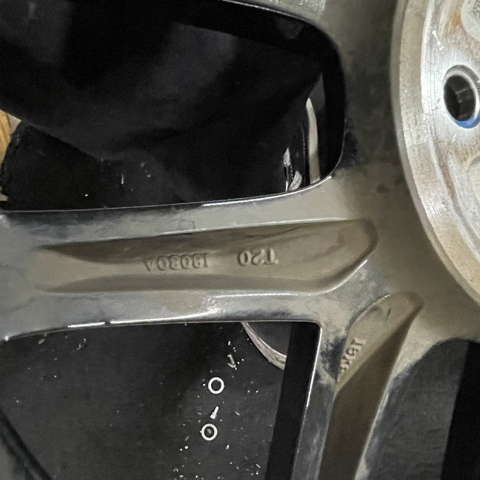 18" CIVIC 22 18x8 alloy 10 spoke gloss black Original OEM Wheel Rim