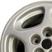 16" 300ZX 90 16x7.5 alloy 44.7mm ornament R. Original OEM Wheel Rim - Angle View
