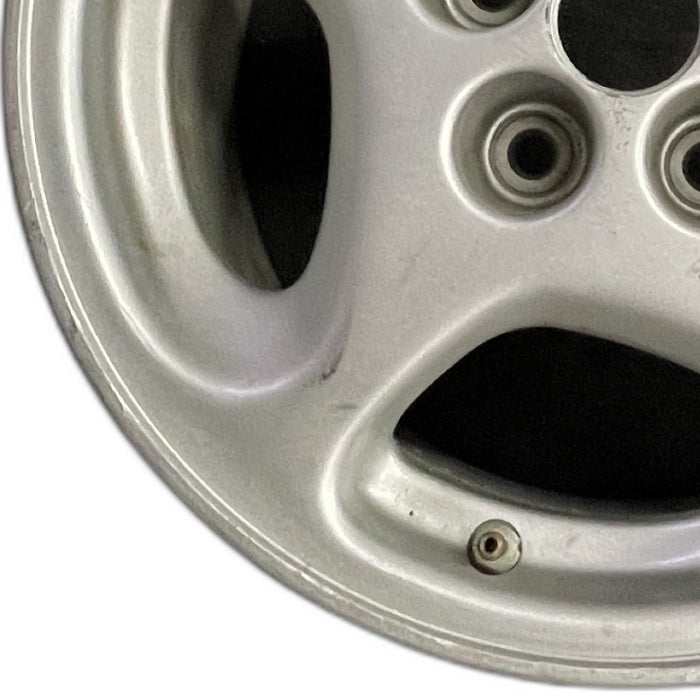 16" 300ZX 90 16x7.5 alloy 44.7mm ornament R. Original OEM Wheel Rim - Back View