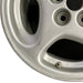 16" 300ZX 90 16x7.5 alloy 44.7mm ornament R. Original OEM Wheel Rim - Back View