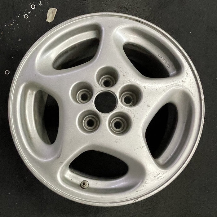 16" 300ZX 90 16x7.5 alloy 44.7mm ornament R. Original OEM Wheel Rim - Additional View