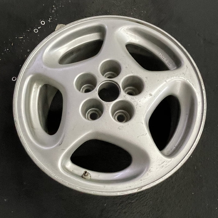 16" 300ZX 90 16x7.5 alloy 44.7mm ornament R. Original OEM Wheel Rim - View 7