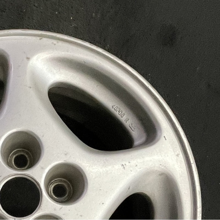 16" 300ZX 90 16x7.5 alloy 44.7mm ornament R. Original OEM Wheel Rim