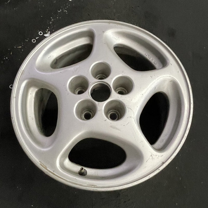 16" 300ZX 90 16x7.5 alloy 44.7mm ornament R. Original OEM Wheel Rim