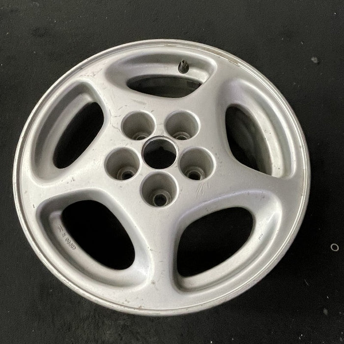 16" 300ZX 90 16x7.5 alloy 44.7mm ornament R. Original OEM Wheel Rim