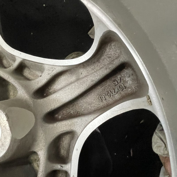 16" 300ZX 90 16x7.5 alloy 44.7mm ornament R. Original OEM Wheel Rim