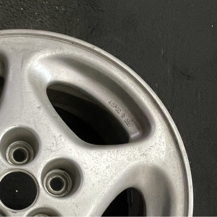 16" 300ZX 90 16x7.5 alloy 44.7mm ornament R. Original OEM Wheel Rim