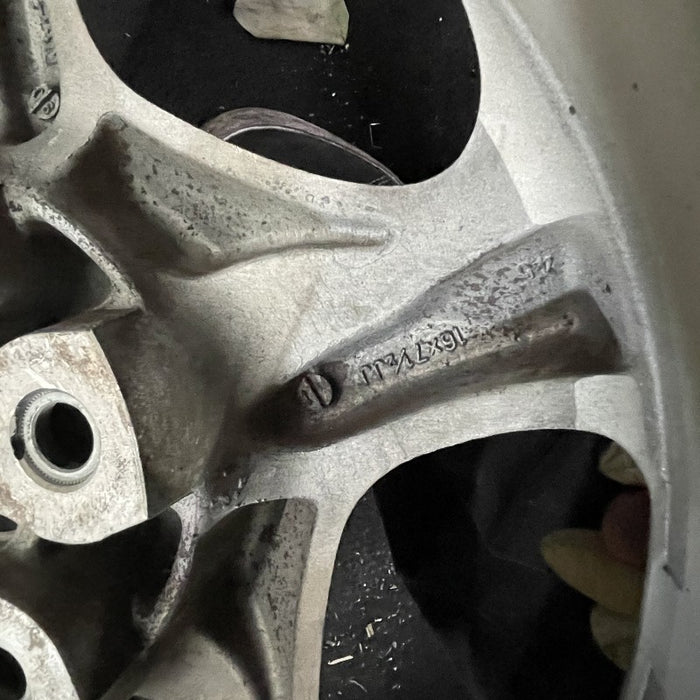 16" 300ZX 90 16x7.5 alloy 44.7mm ornament R. Original OEM Wheel Rim