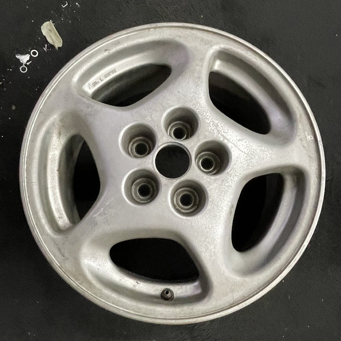16" 300ZX 90 16x7.5 alloy 44.7mm ornament L. Original OEM Wheel Rim