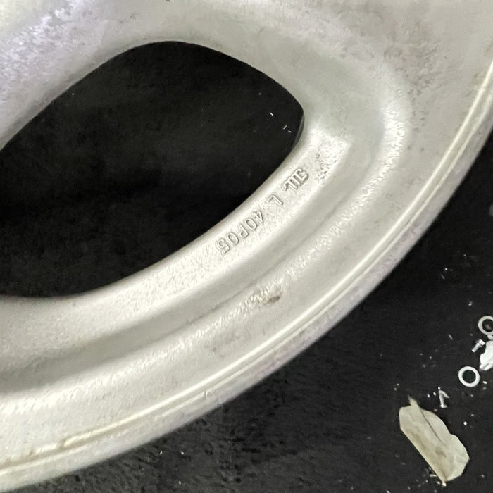 16" 300ZX 90 16x7.5 alloy 44.7mm ornament L. Original OEM Wheel Rim