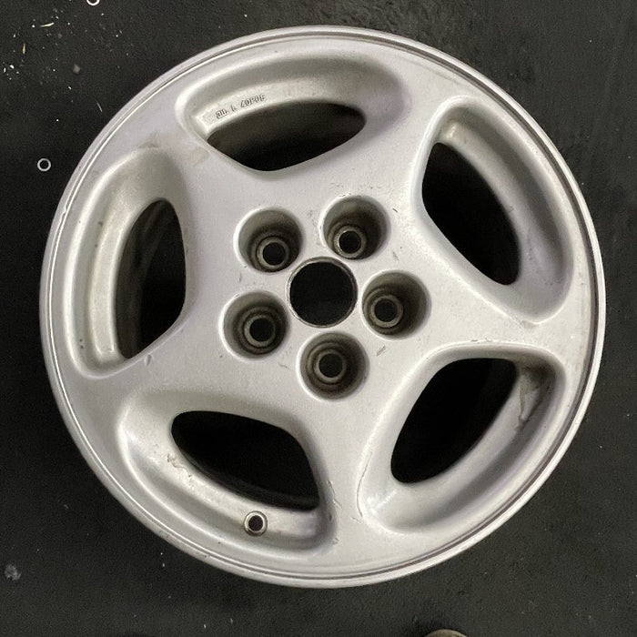 16" 300ZX 90 16x7.5 alloy 44.7mm ornament L. Original OEM Wheel Rim