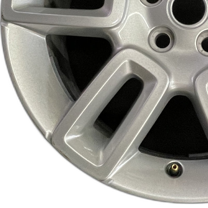19" DEFENDER 20-22 19x8 6 spoke straight spoke silver Original OEM Wheel Rim - Back View