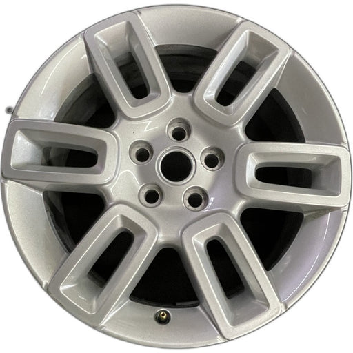 19" DEFENDER 20-22 19x8 6 spoke straight spoke silver Original OEM Wheel Rim - Front View