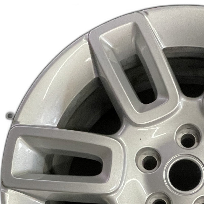 19" DEFENDER 20-22 19x8 6 spoke straight spoke silver Original OEM Wheel Rim - Angle View