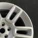 19" DEFENDER 20-22 19x8 6 spoke straight spoke silver Original OEM Wheel Rim - Close-Up Detail
