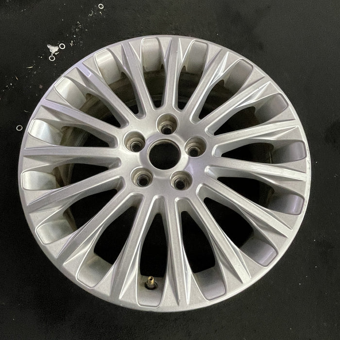 17" FOCUS 12 17x7 , 15 spoke, gasoline Original OEM Wheel Rim - Side Profile