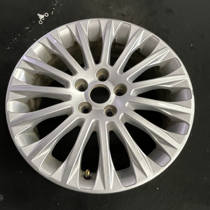 17" FOCUS 12 17x7 , 15 spoke, gasoline Original OEM Wheel Rim - Side Profile
