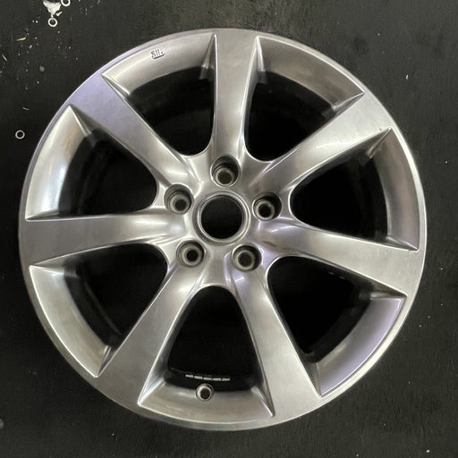 17" INFINITI G35 05-06 17x7 , 7 spoke Original OEM Wheel Rim - Angle View