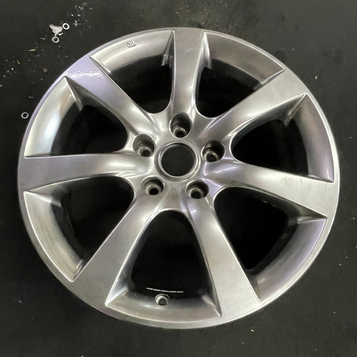 17" INFINITI G35 05-06 17x7 , 7 spoke Original OEM Wheel Rim - Side Profile