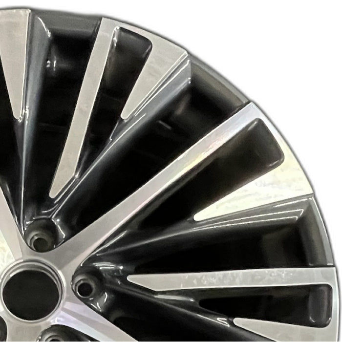 21" LEXUS RX350 23-25 21x8 20 spoke machined black Original OEM Wheel Rim