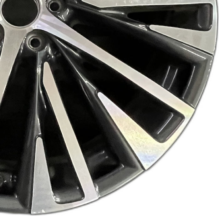 21" LEXUS RX350 23-25 21x8 20 spoke machined black Original OEM Wheel Rim