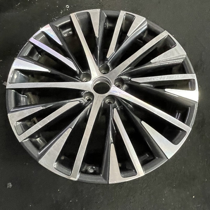 21" LEXUS RX350 23-25 21x8 20 spoke machined black Original OEM Wheel Rim