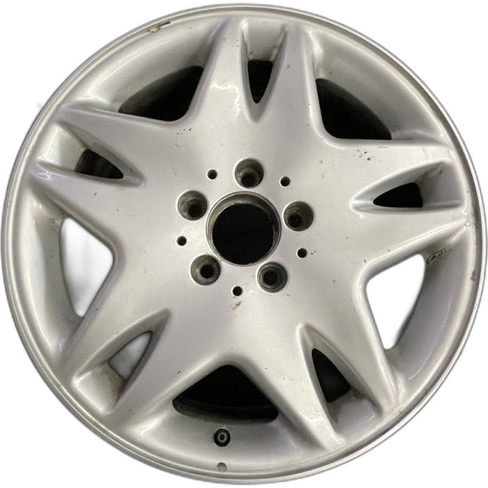 17" MERCEDES CL-CLASS 00 215 Type; , Original OEM Wheel Rim - Front View