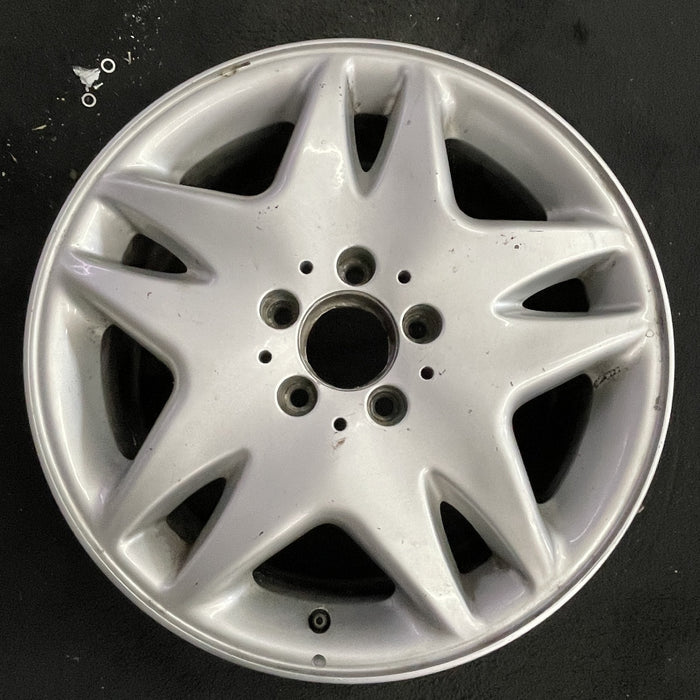 17" MERCEDES CL-CLASS 00 215 Type; , Original OEM Wheel Rim - Angle View