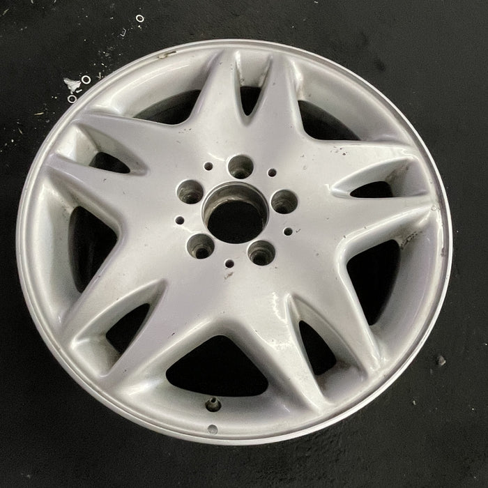 17" MERCEDES CL-CLASS 00 215 Type; , Original OEM Wheel Rim - Side Profile