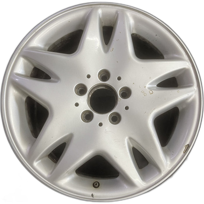 17" MERCEDES CL-CLASS 00 215 Type; , Original OEM Wheel Rim - Front View