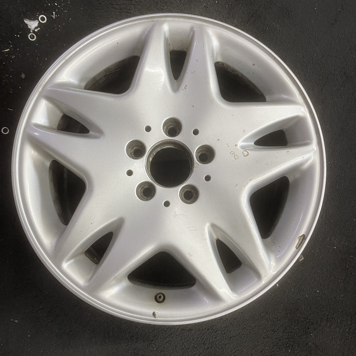 17" MERCEDES CL-CLASS 00 215 Type; , Original OEM Wheel Rim - Angle View