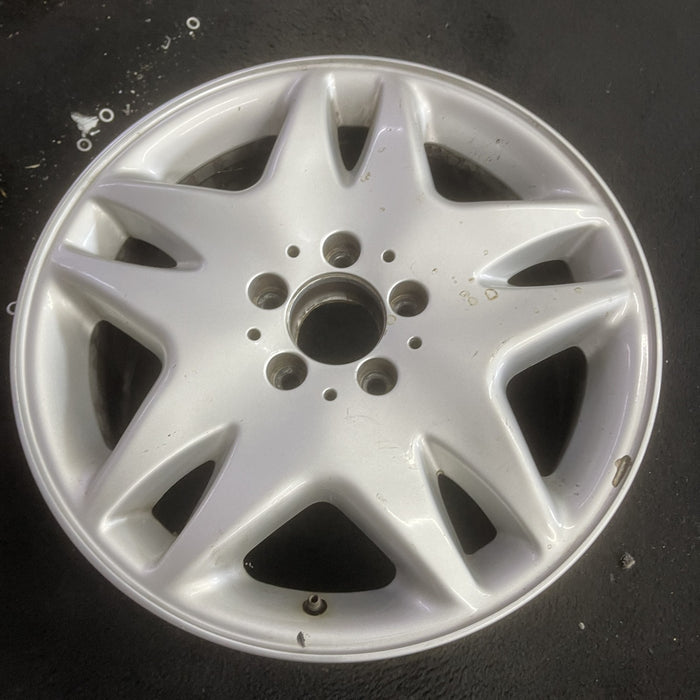 17" MERCEDES CL-CLASS 00 215 Type; , Original OEM Wheel Rim - Side Profile