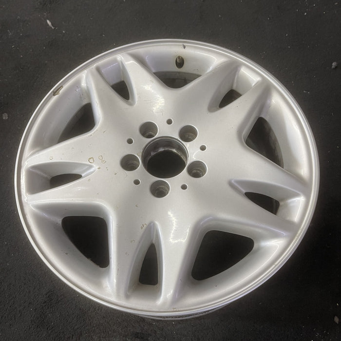 17" MERCEDES CL-CLASS 00 215 Type; , Original OEM Wheel Rim - Close-Up Detail