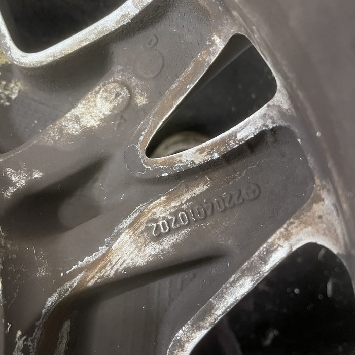 17" MERCEDES CL-CLASS 00 215 Type; , Original OEM Wheel Rim - Back View