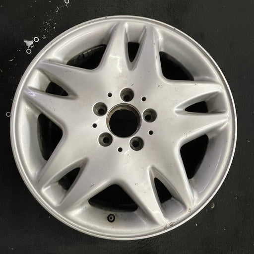 17" MERCEDES CL-CLASS 00 215 Type; , Original OEM Wheel Rim - Angle View