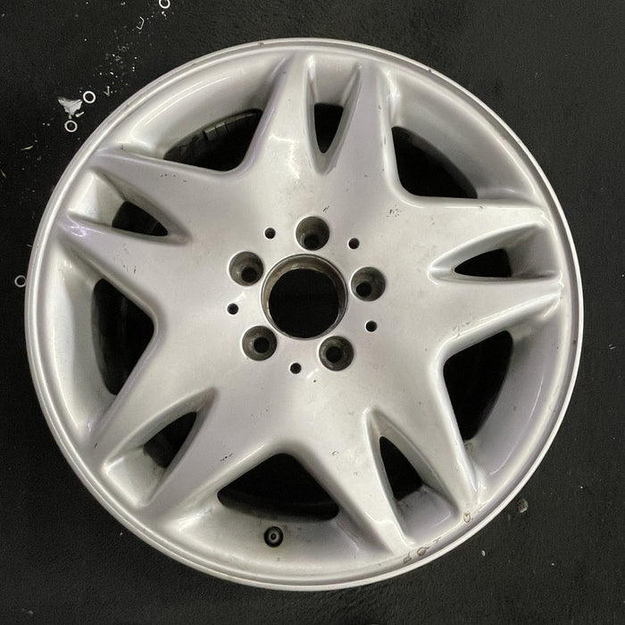 17" MERCEDES CL-CLASS 00 215 Type; , Original OEM Wheel Rim - Angle View